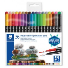 ESTUCHE DE PLÁSTICO CON 36 ROTULADORES, COLORES SURTIDOS STAEDTLER 3187 TB36 (Espera 4 dias) en Huesoi